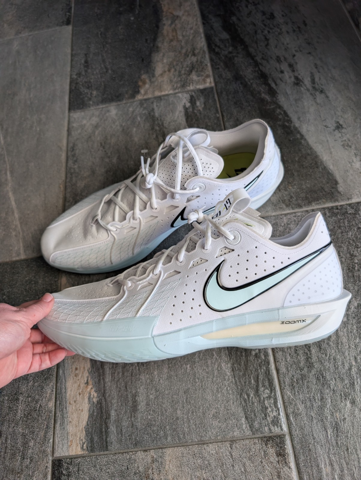Nike Air Zoom GT Cut 3 Men’s size 20 Glacier Ice Blue DV2913-104 Basketball Shoe