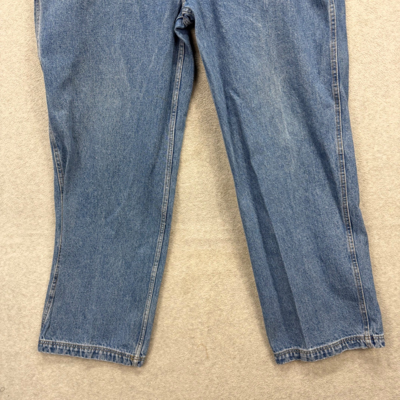 Polo Jeans Co Ralph Lauren Carpenter Jeans Mens 38×32 Blue Denim Pant Worker Y2K