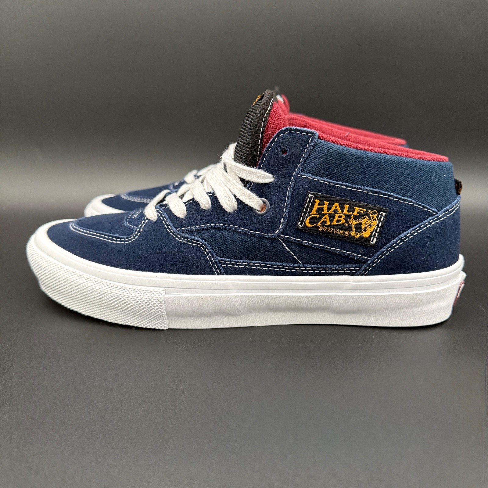 Vans Skate Half Cab Navy/Burgundy – US Size 7.5 Men VN0A2Z34YY3