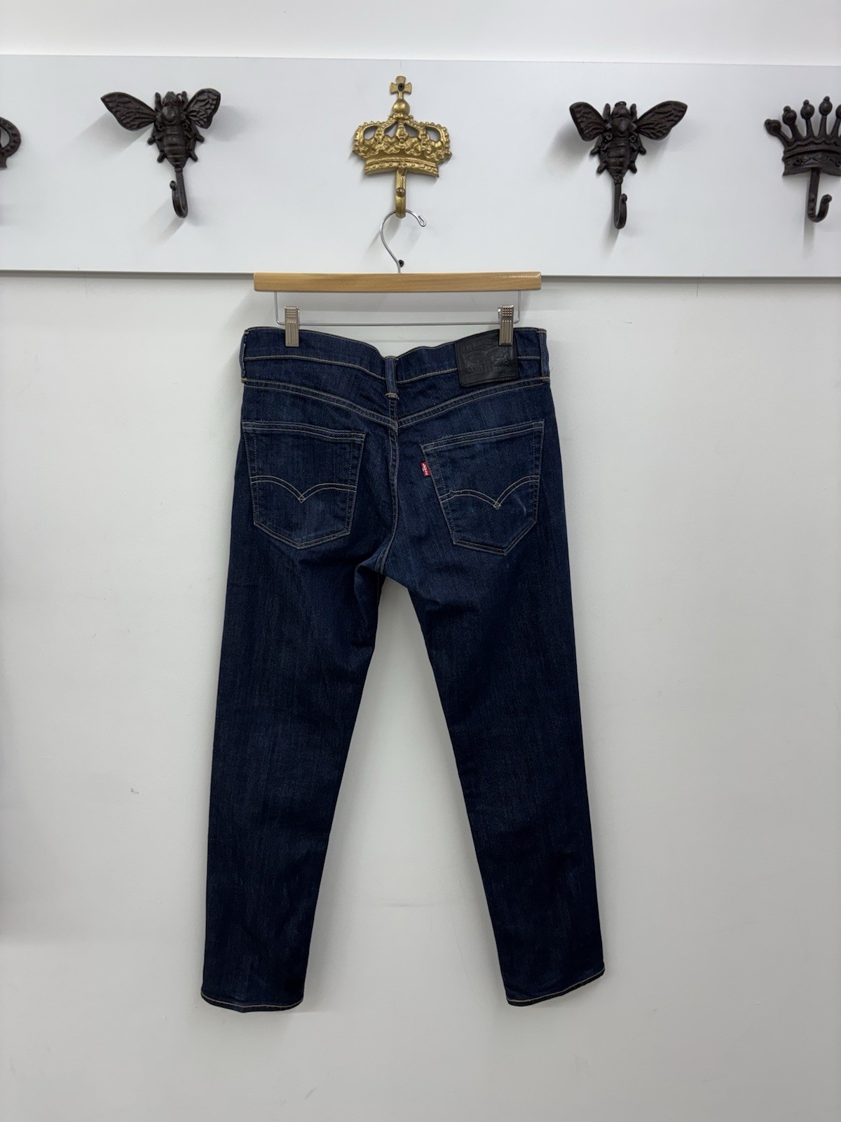 Levi’s 511 Denim Dark Wash Slim Fit Men’s Jeans Size 33×30