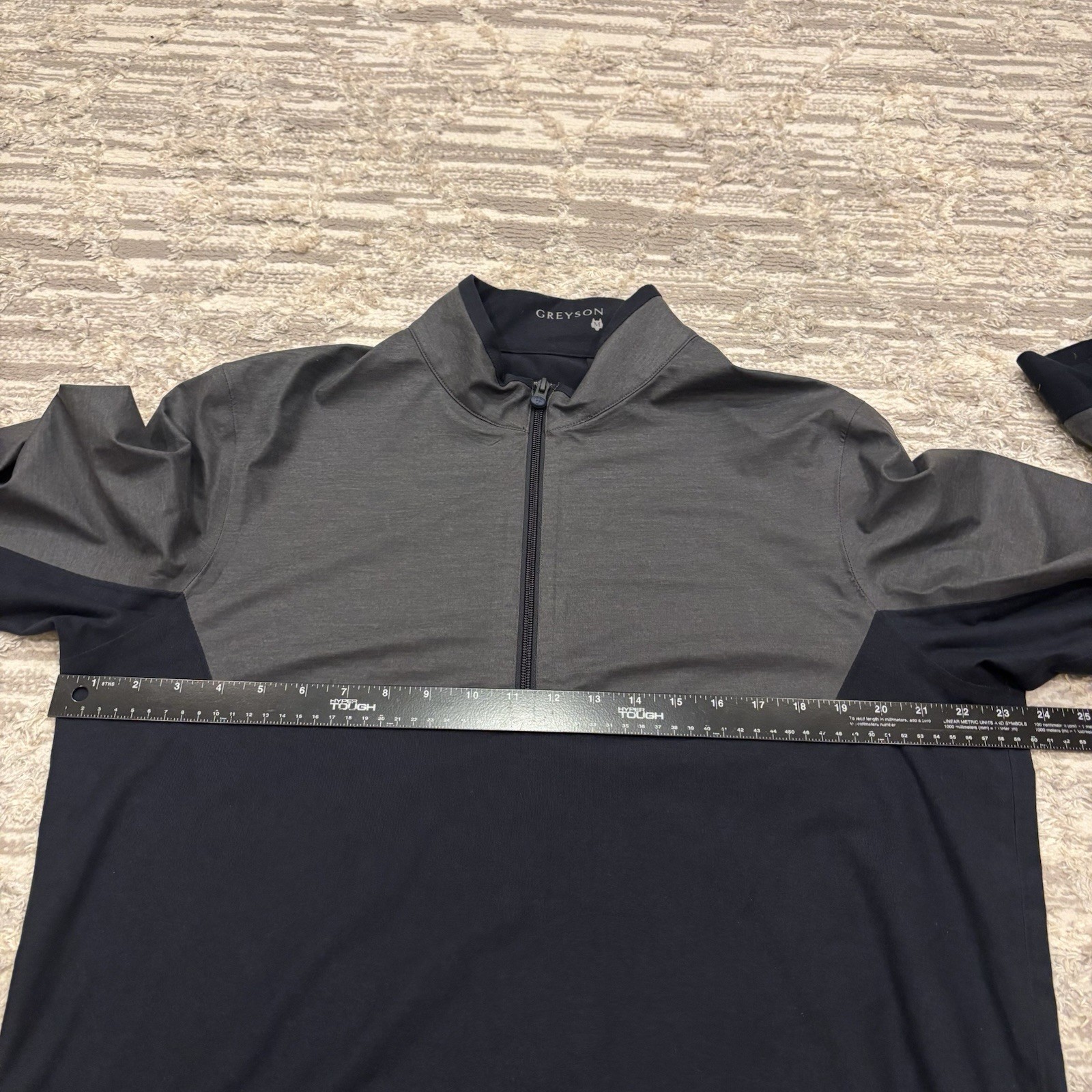 Greyson Comanche Half Zip Hybrid Men’s Medium Golf Stretch Wind Water Resistant