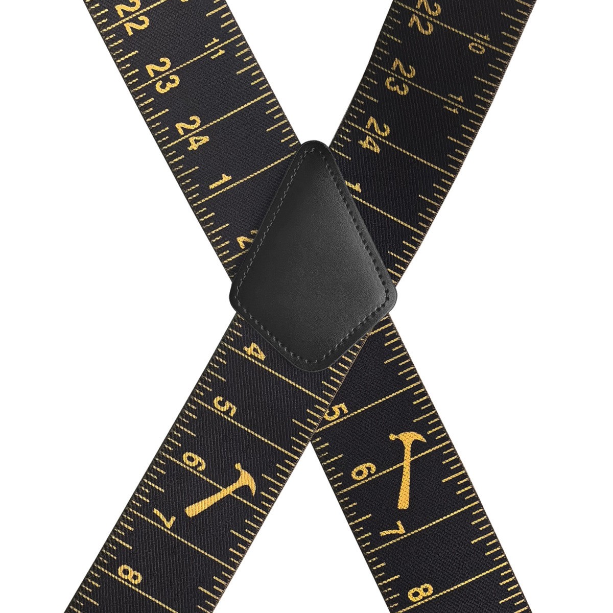 Wide Work Trouser Braces Outdoor Stretch Elastic Adult Suspenders Heavy Duty