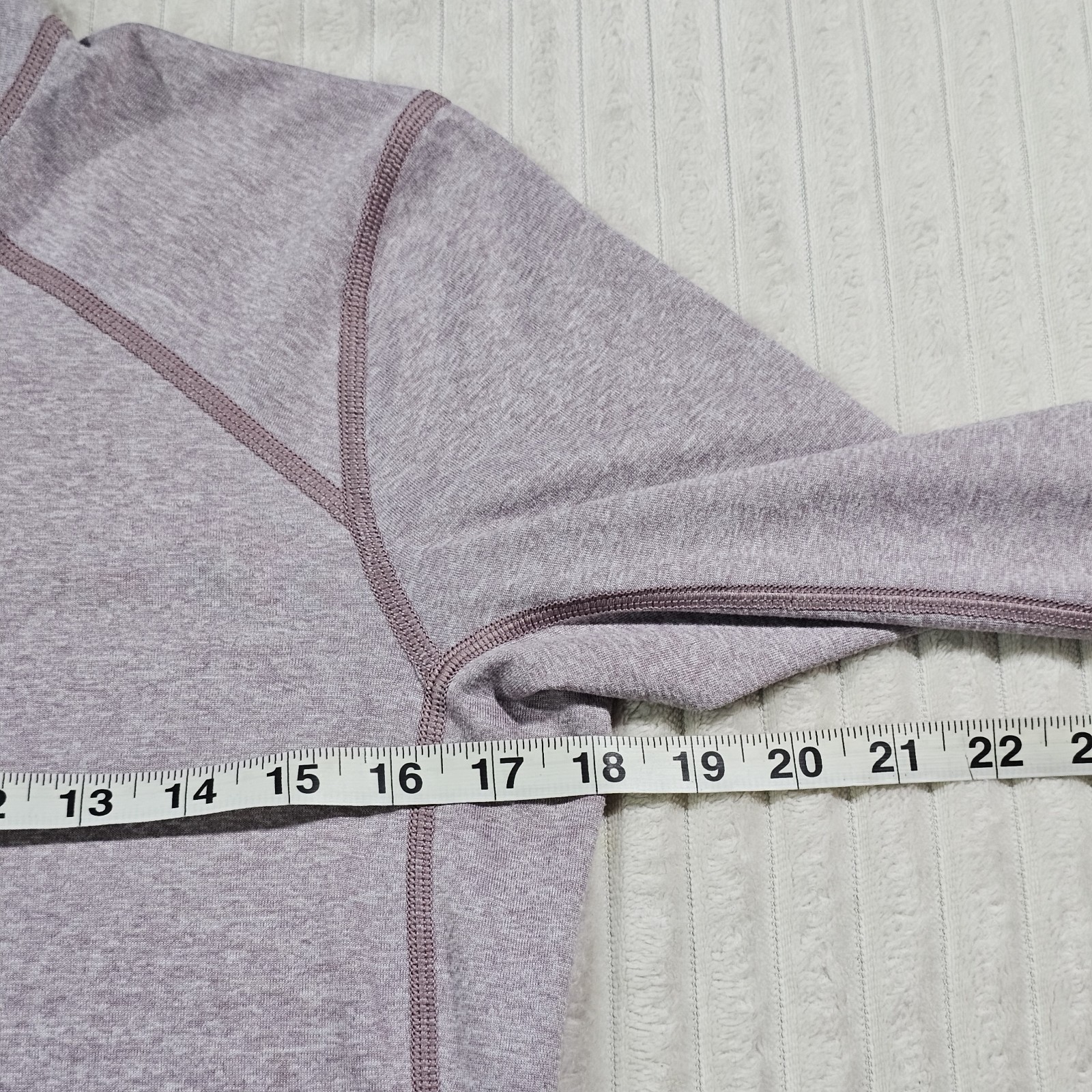 REI Co Op Pullover Women’s MEDIUM Purple 1/2 Zip Lightweight Base Layer