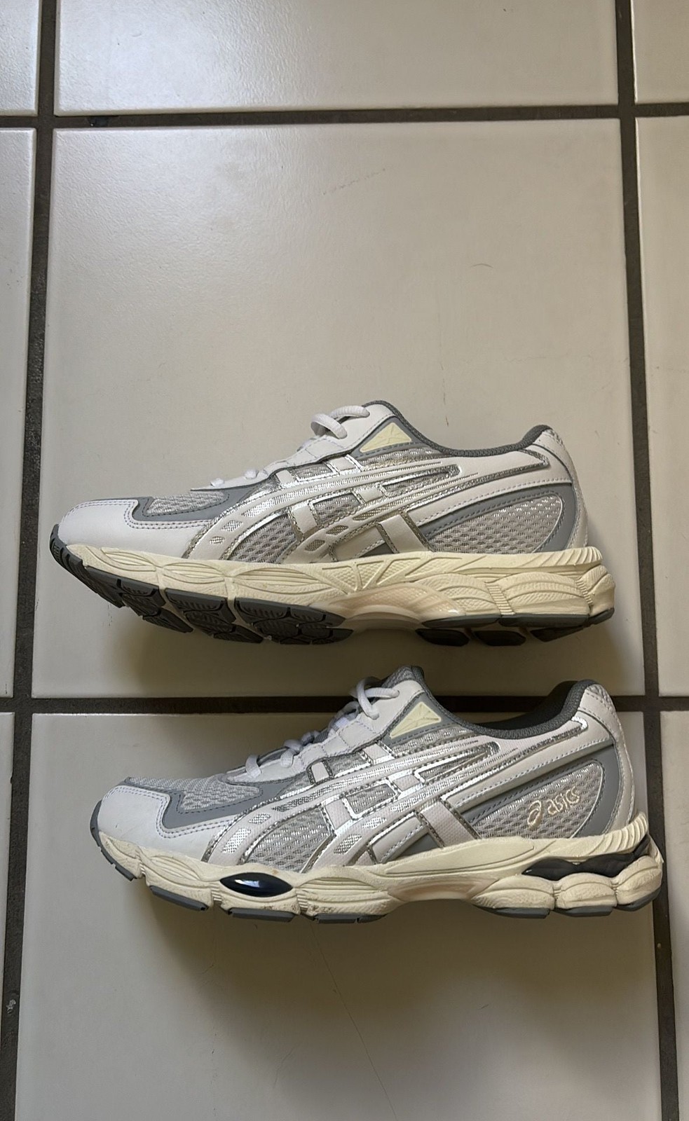ASICS GEL-NYC 2055 Glacier Grey/White Sneakers no box