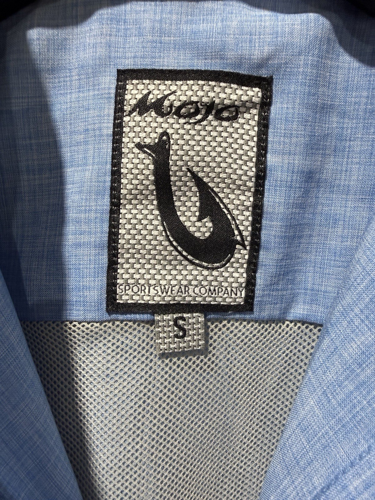 Sm Mojo Sportswear Shirt Mens Button Up Playa Collection Fishing Gear MSRP $65