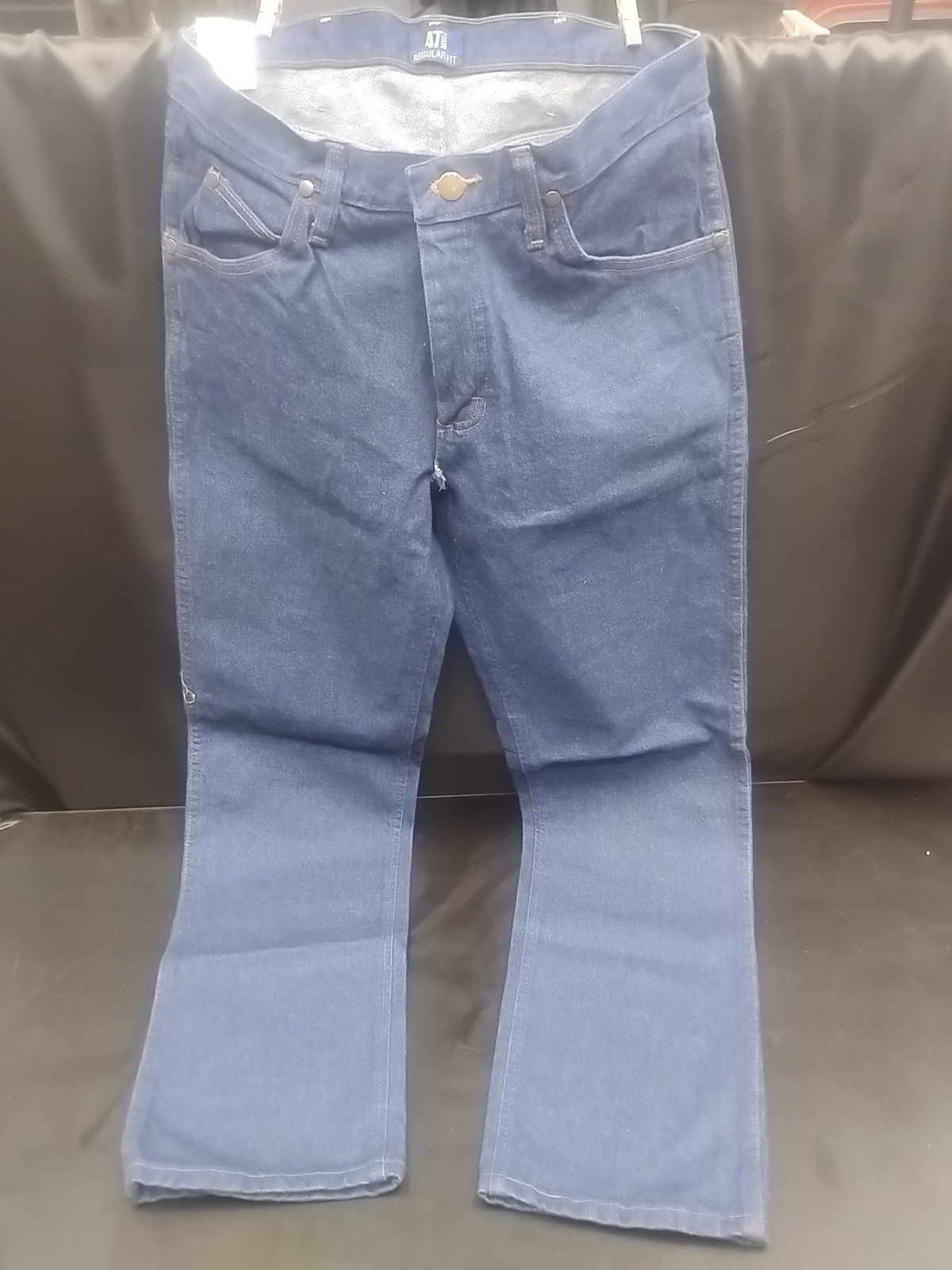 Wrangler Cowboy Cut Jeans Mens 30×34 Blue Heavyweight Denim Regular Fit