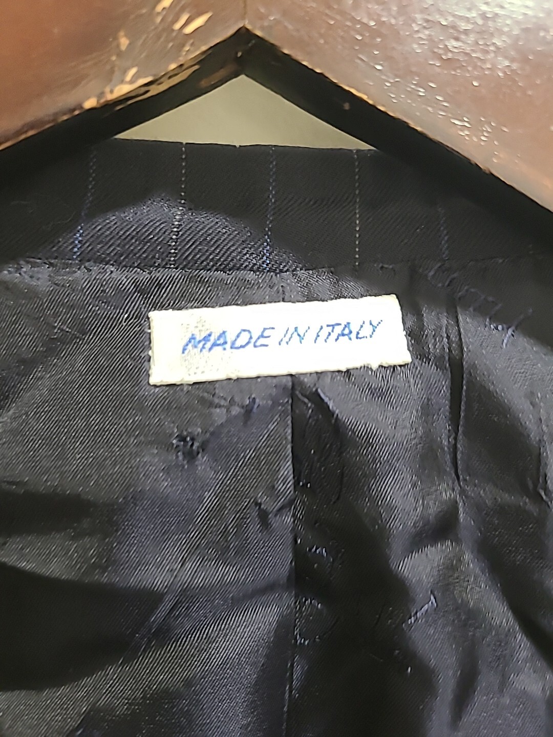 Recent BRIONI 46R Nomentano 2 Btn Blue Stripe 100% Wool Jacket Blazer