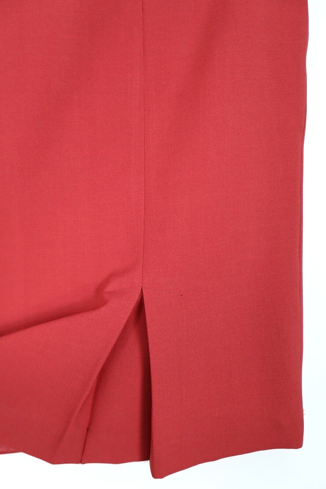 BLACK LABEL By EVAN PICONE Womens Polyester Pleated Skirt Lined Deep Red Size 16