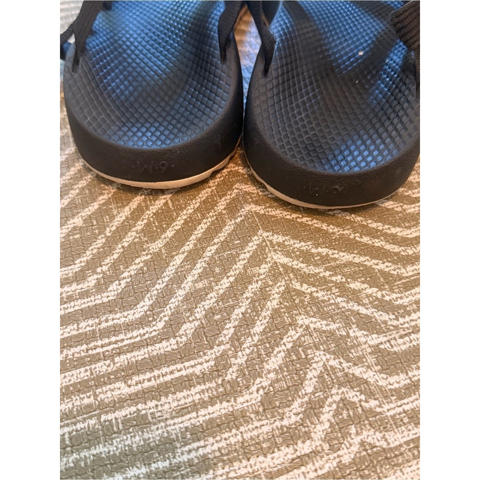 Chaco Z/Cloud Adjustable Sport Sandals Black Women’s Size 9