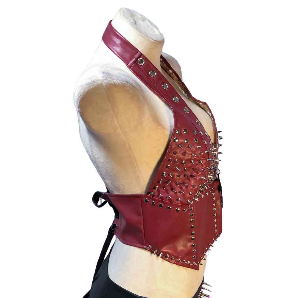 Goth Tops Spiked Emo Clothing Gothic Tank Y2K Punk Rock Clothes Grunge