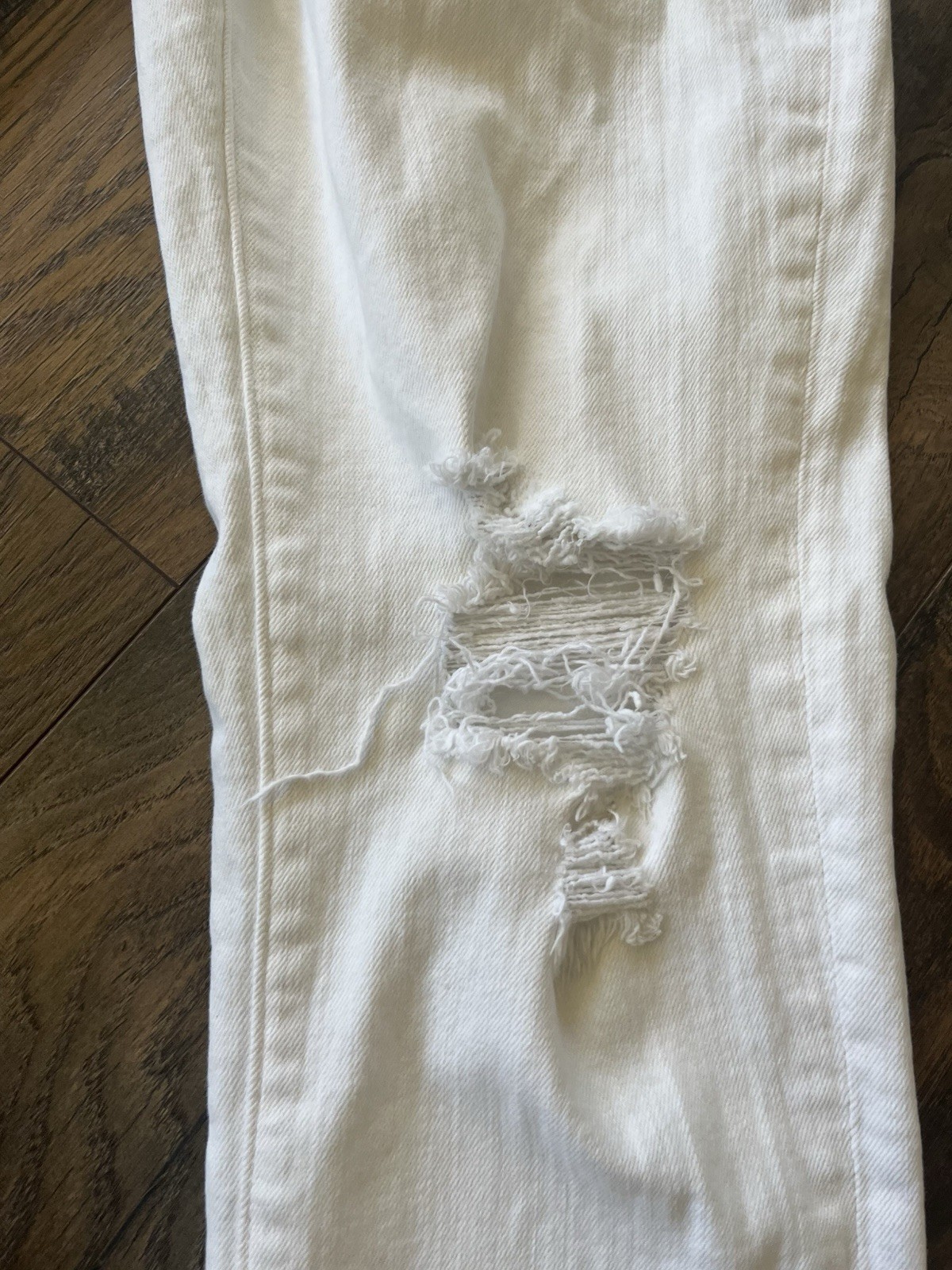 Men’s Abercrombie & Fitch Distressed Rustin Athletic Skinny Stretch Jeans 28×30