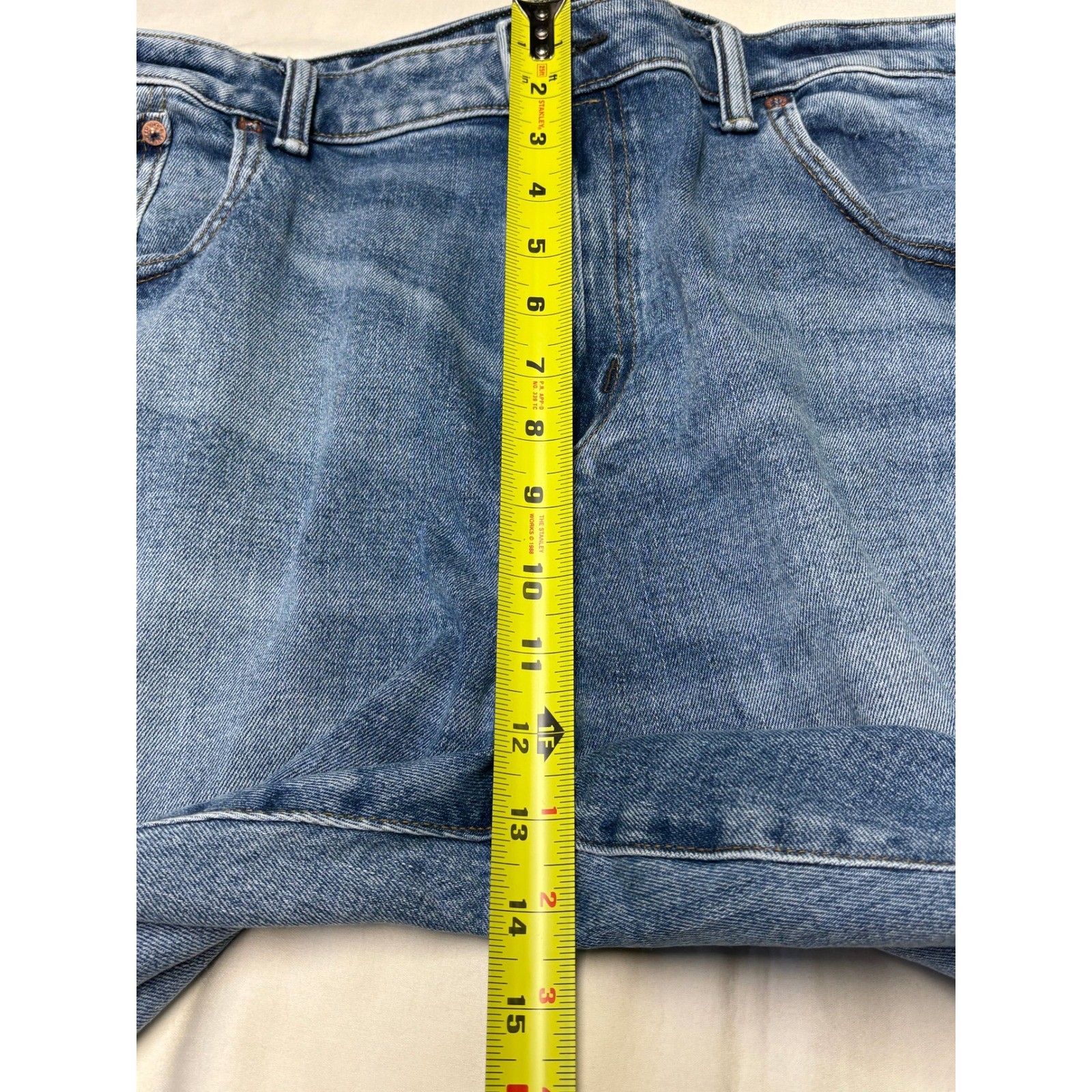 NWT American Eagle Airflex+ Athletic Fit Mens Jeans 40×32 Medium Indigo Wash