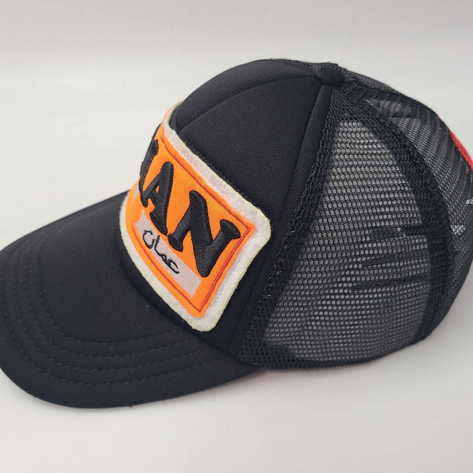 Habibi Hat Snapback Trucker Mesh Black Orange Oman Patch Travel Souvenir Men