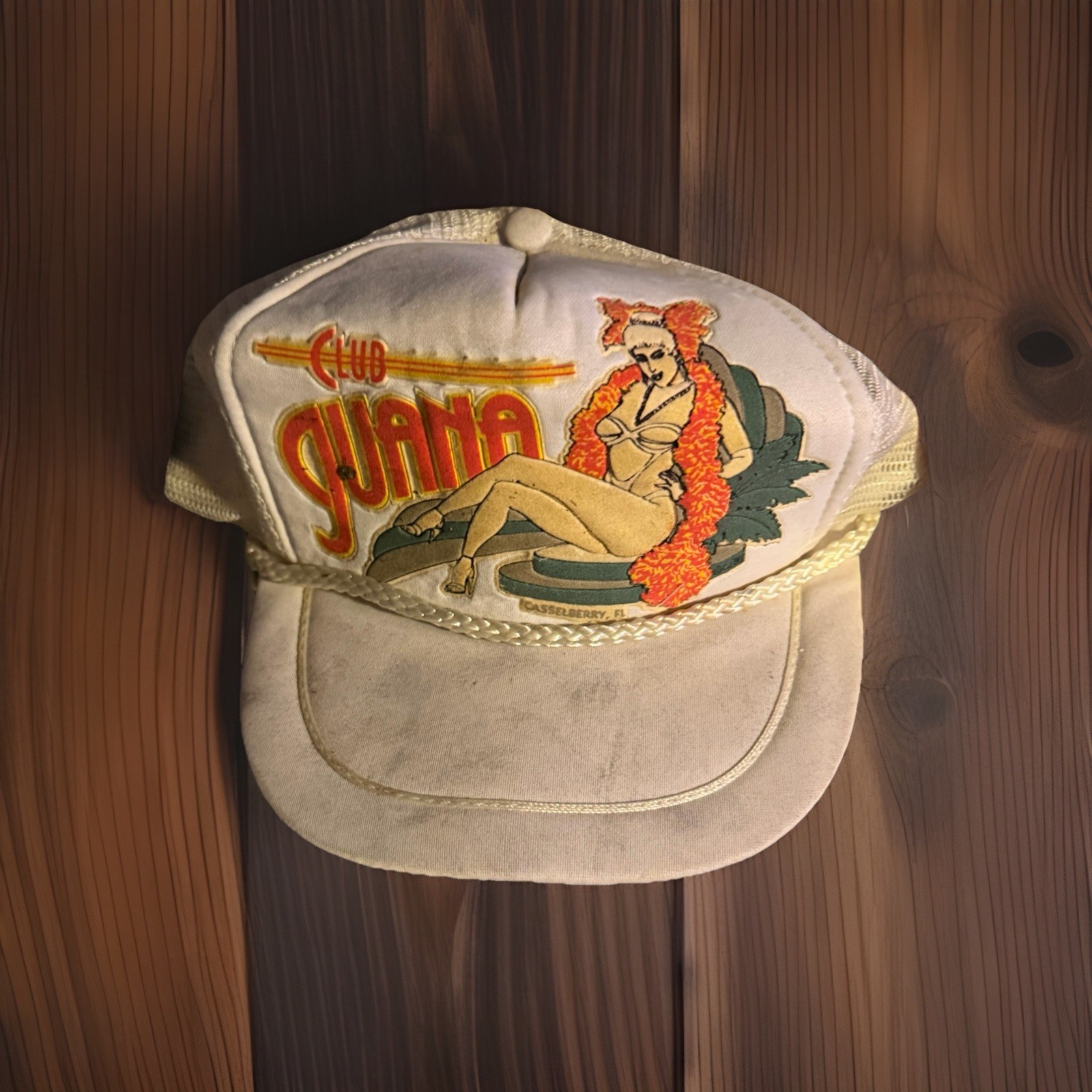 Club Juana Hat 1 each Snapback Trucker Caps White Multicolor & Styles