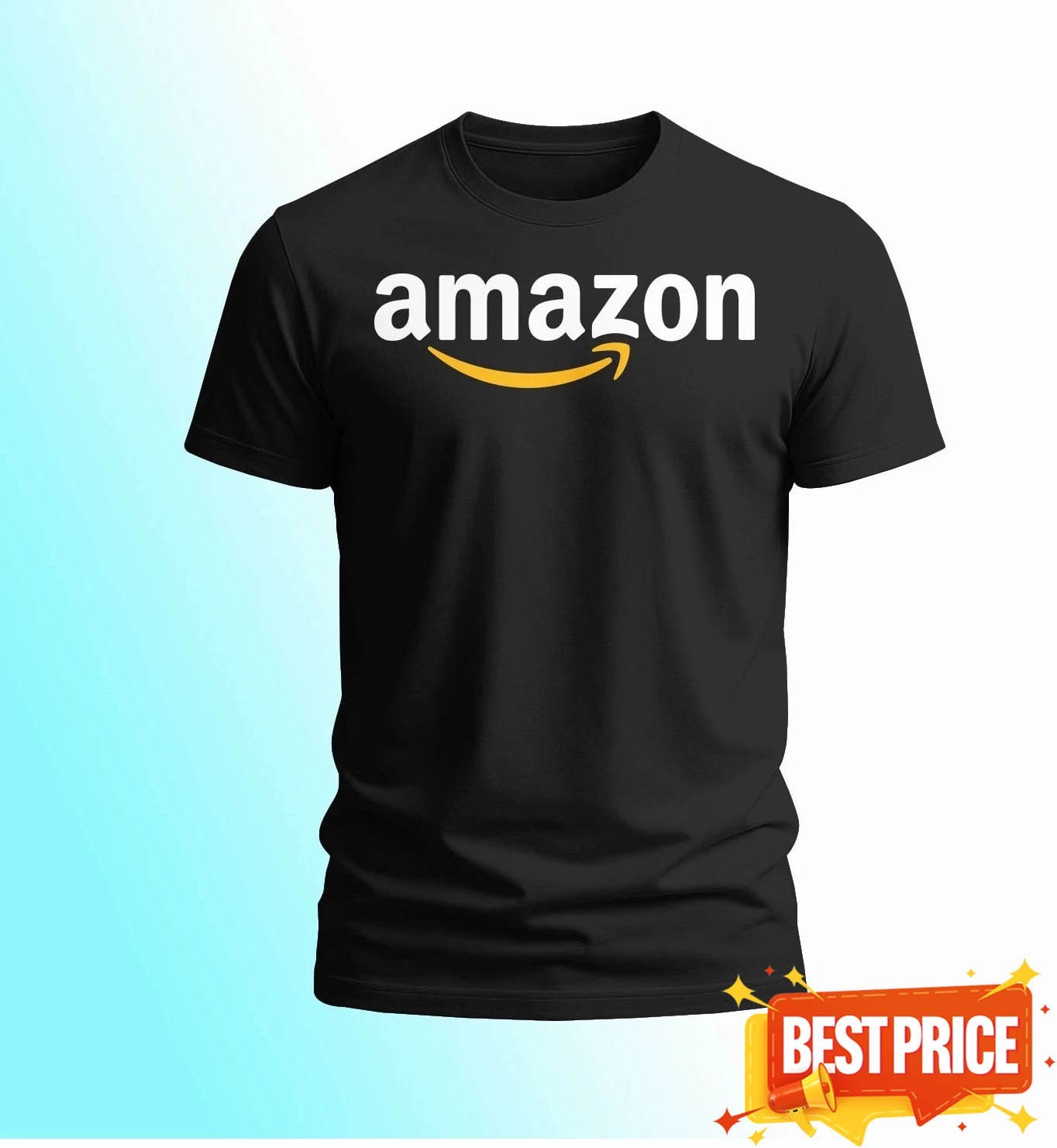 *best price* Amazon Logo Unisex Cotton T-Shirt Size S-5XL New
