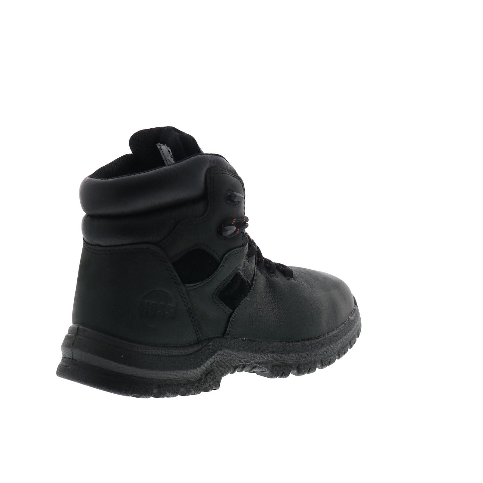 Hoss Lorne Soft Toe 60174 Mens Black Wide Leather Work & Safety Boots 11