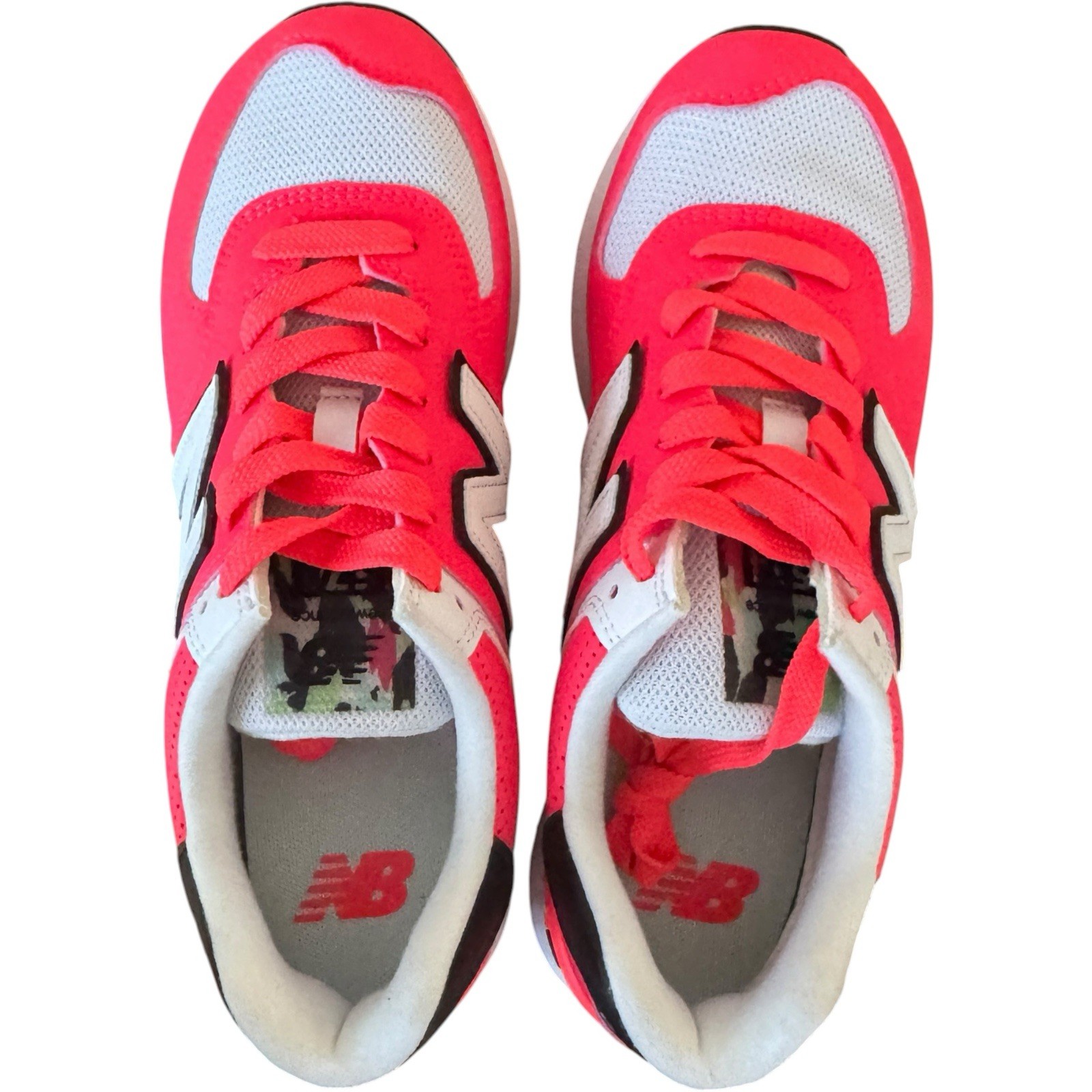 New Balance 574 ‘Vivid Coral Camo’ Sneaker Shoe Women’s 7.5 Wl574cu2 2021 NEW