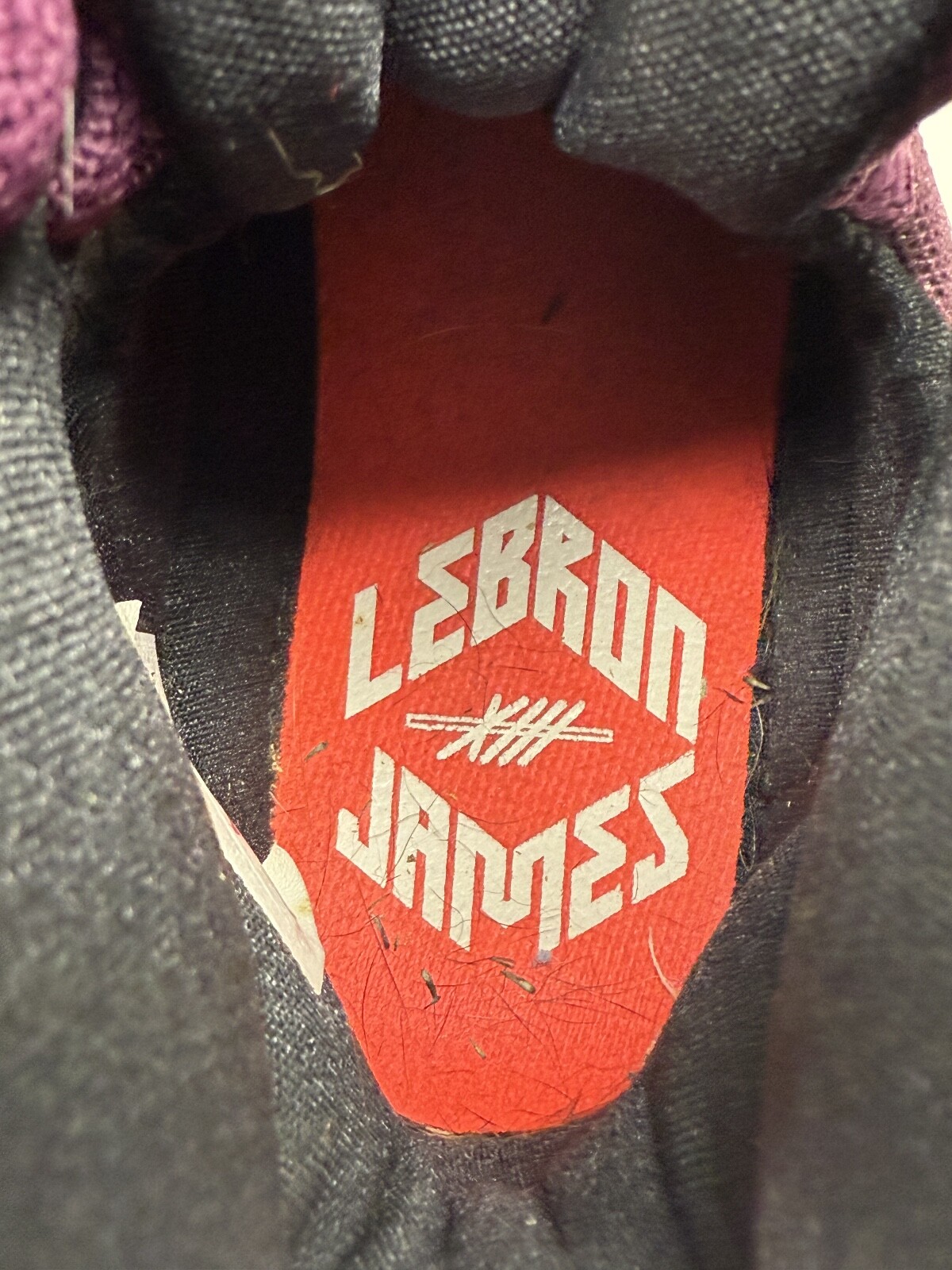 2015 Nike Lebron James XIII 13 Mulberry Purple Shoes Written in Stars Men’s 7.5