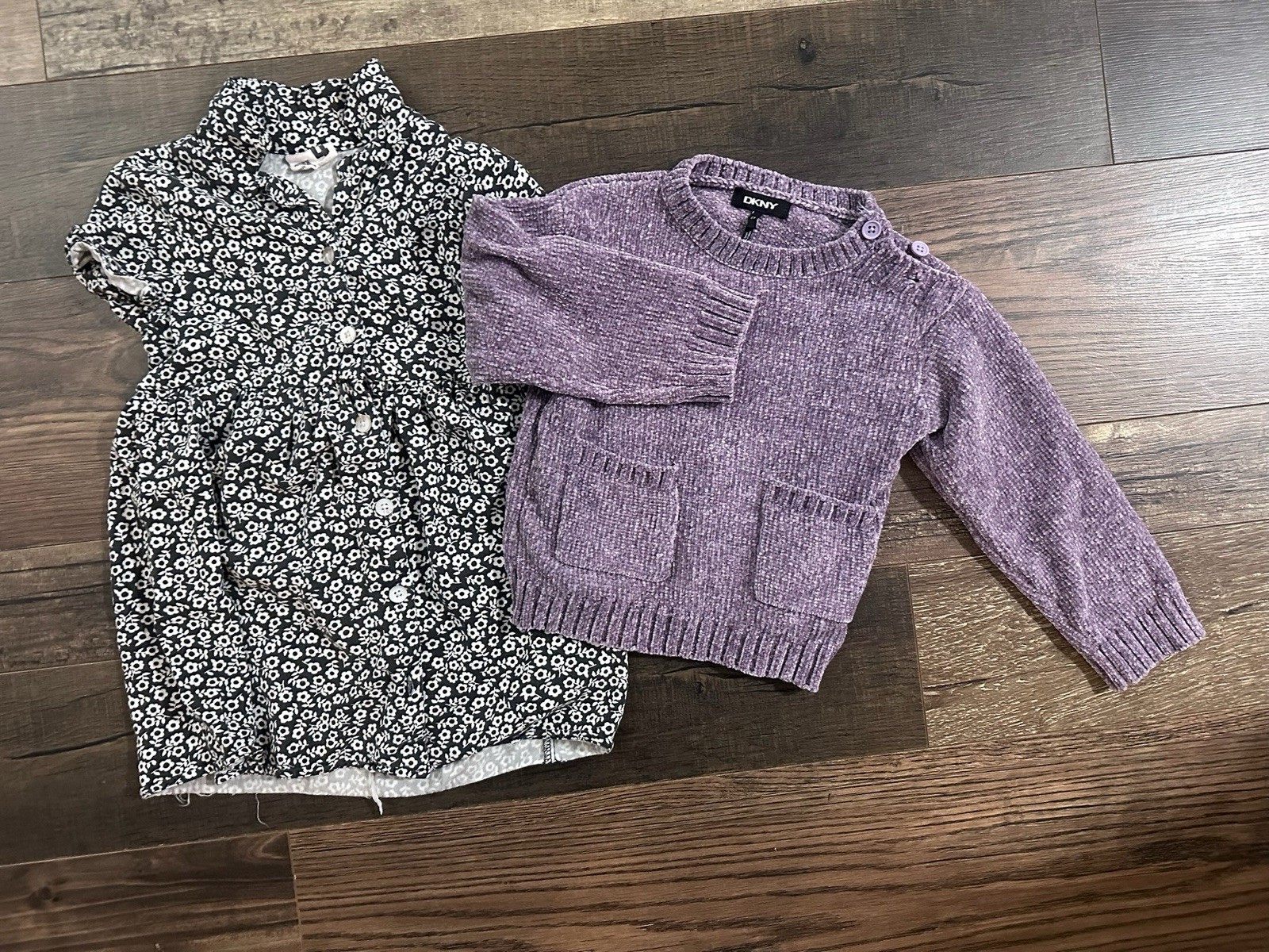Cotton On Kids Dress & DKNY Sweater