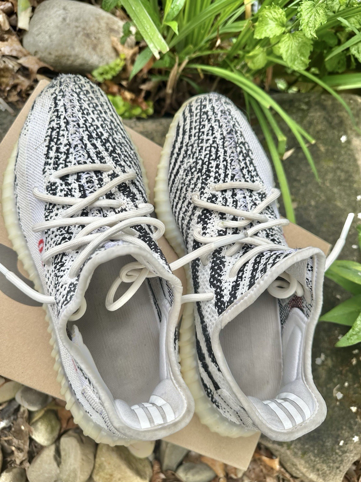 adidas Yeezy Boost 350 V2 Zebra White/Black/Red Low Top CP9654 2017