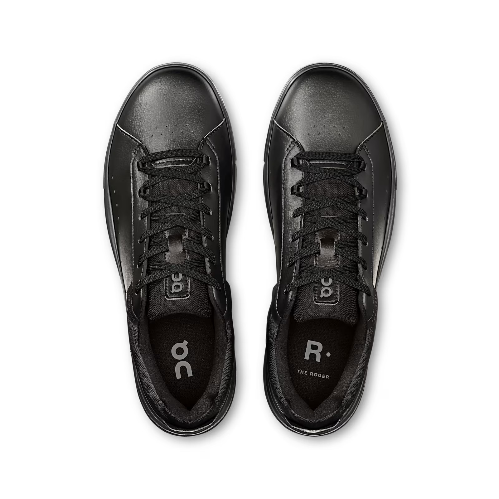 Men’s On THE ROGER Advantage Black Black 3MF30641043