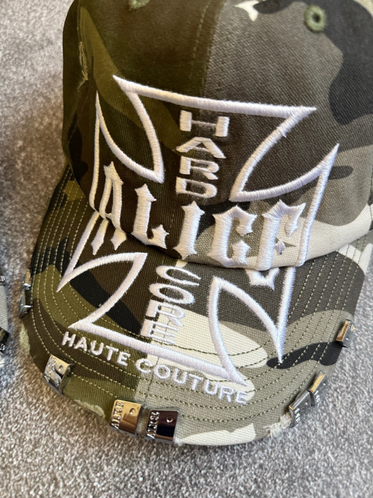 cap hat alice hollywood hardcore haute moto couture tokyo exclusive streetwear
