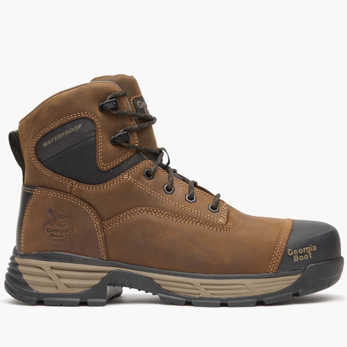 Georgia Boot Durablend Edge 6″ Waterproof Alloy Toe Work Boots for Men GB00679