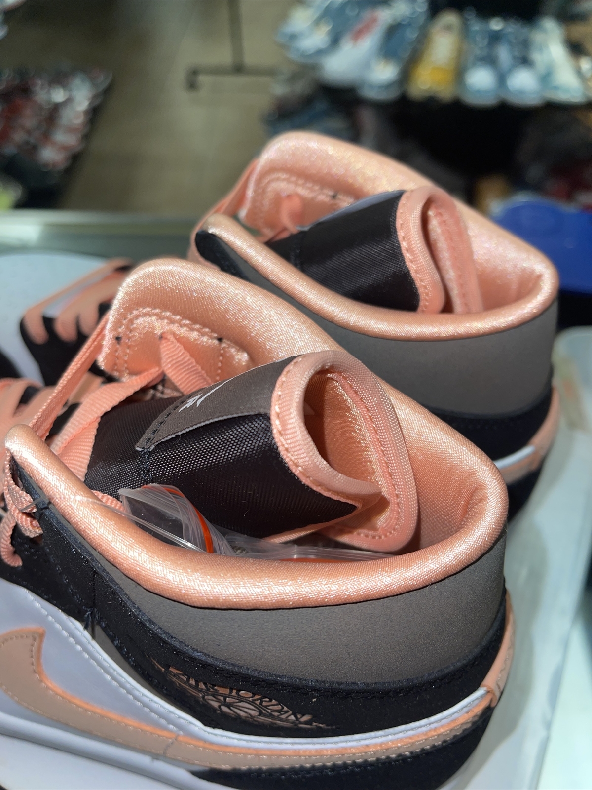Size 10 – Jordan 1 Mid Black/Brown/Peach