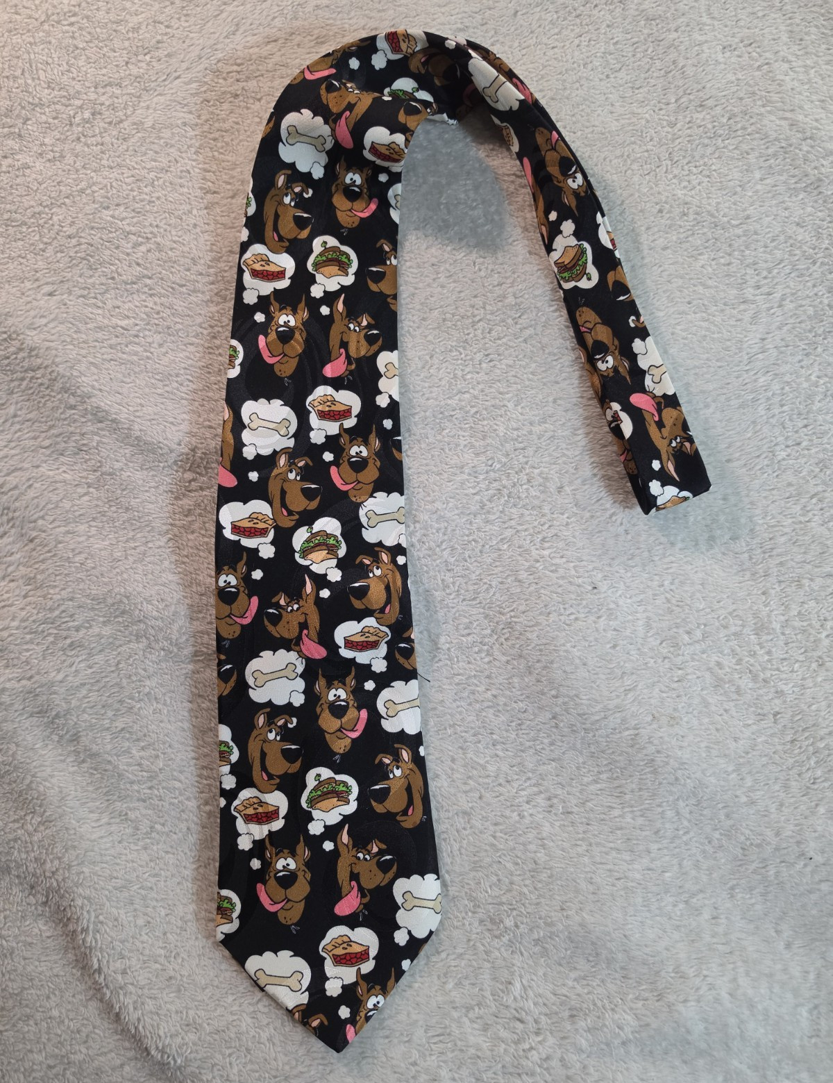 Vintage Scooby-Doo! Scooby-Doo Cartoon Network 100% Silk Tie