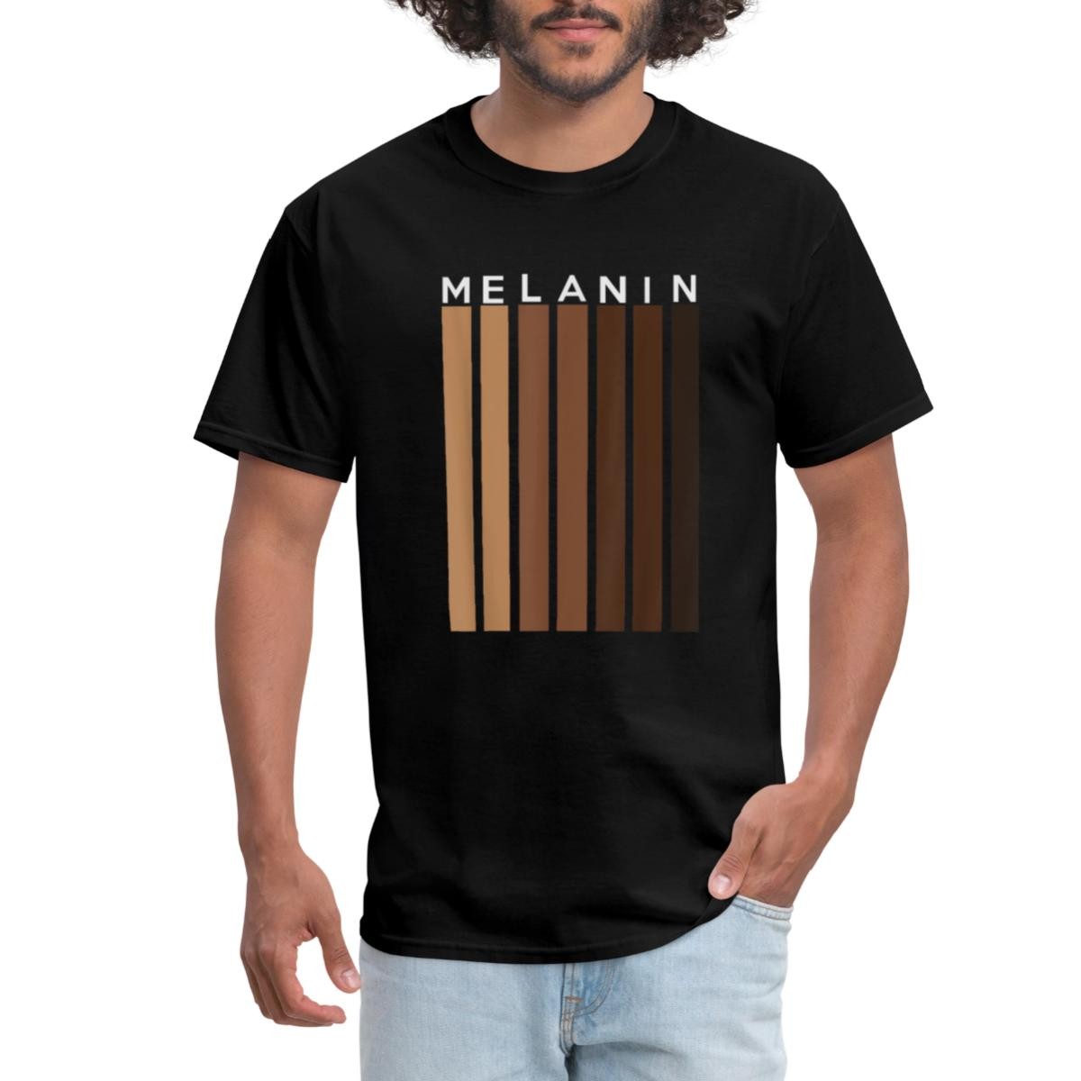 Melanin Shades Black Pride Men’s T-Shirt