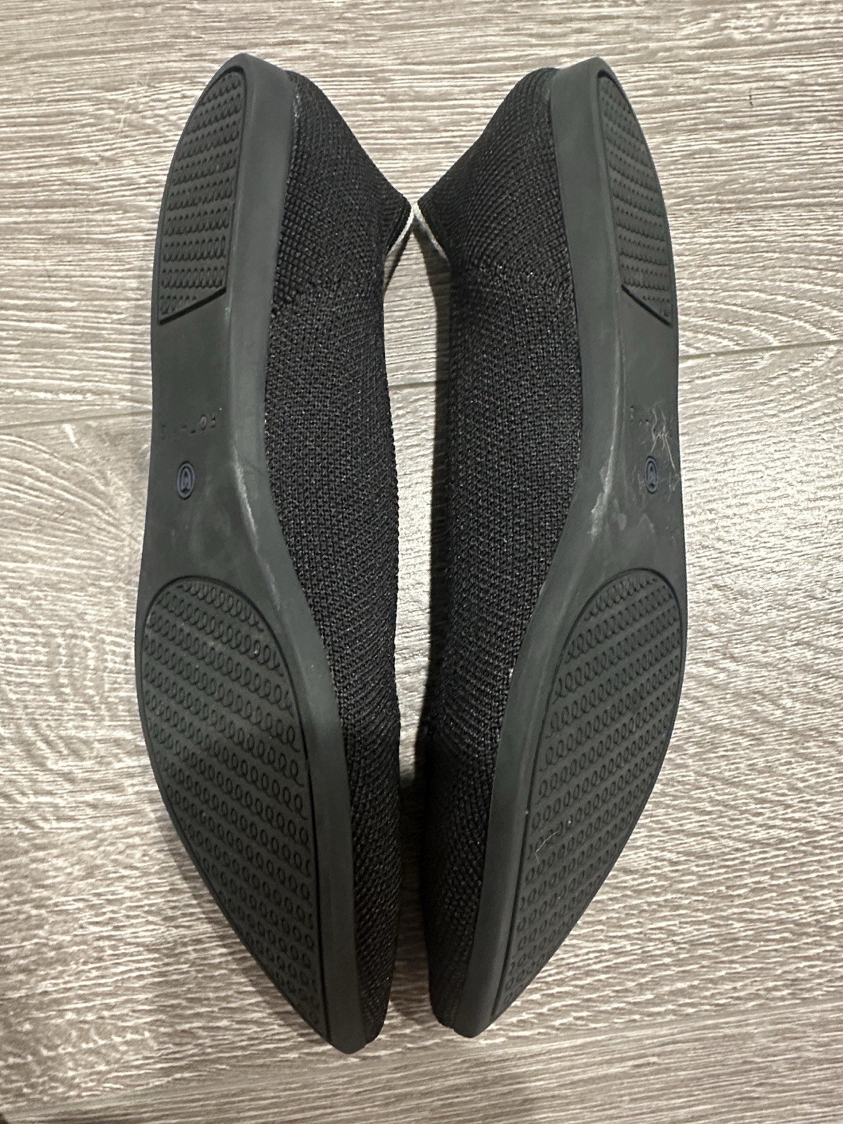 Rothy’s The Point Black Ballet Flat Size 8