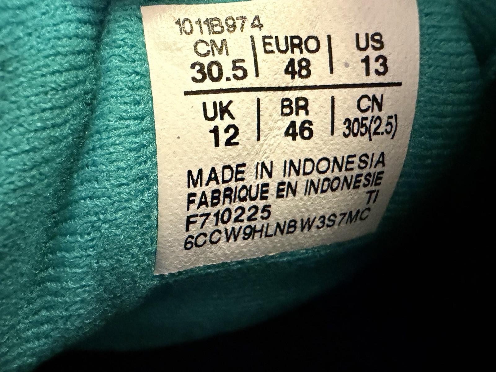 ASICS Novablast 5 (Size 13) 1011B974-401 “Wave Teal/Black” Men’s Running Shoes