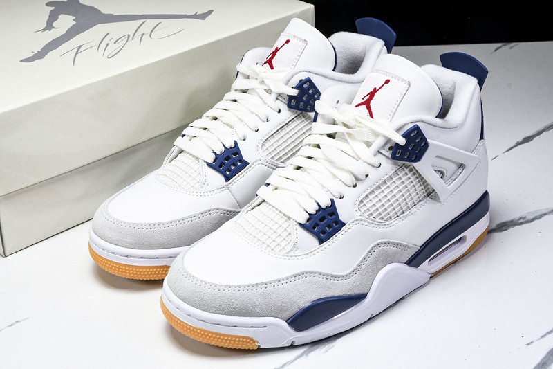 NK AJ 4 Retro SB Navy DR5415-100 Men’s Basketball Shoes Size 4-13