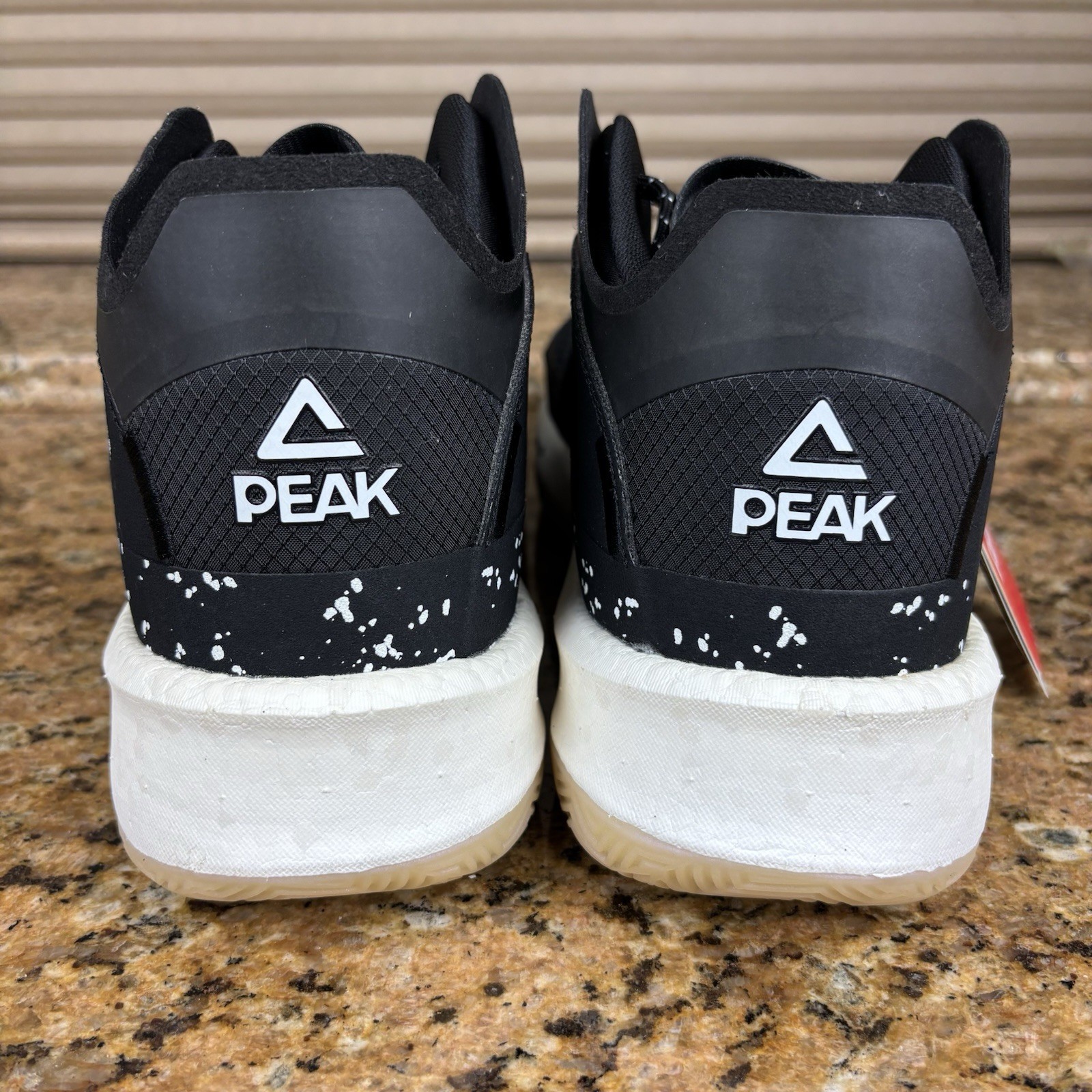 Peak Taichi Attitude Big Triangle Andrew Wiggins Black Soul Basketball Men Sz 12