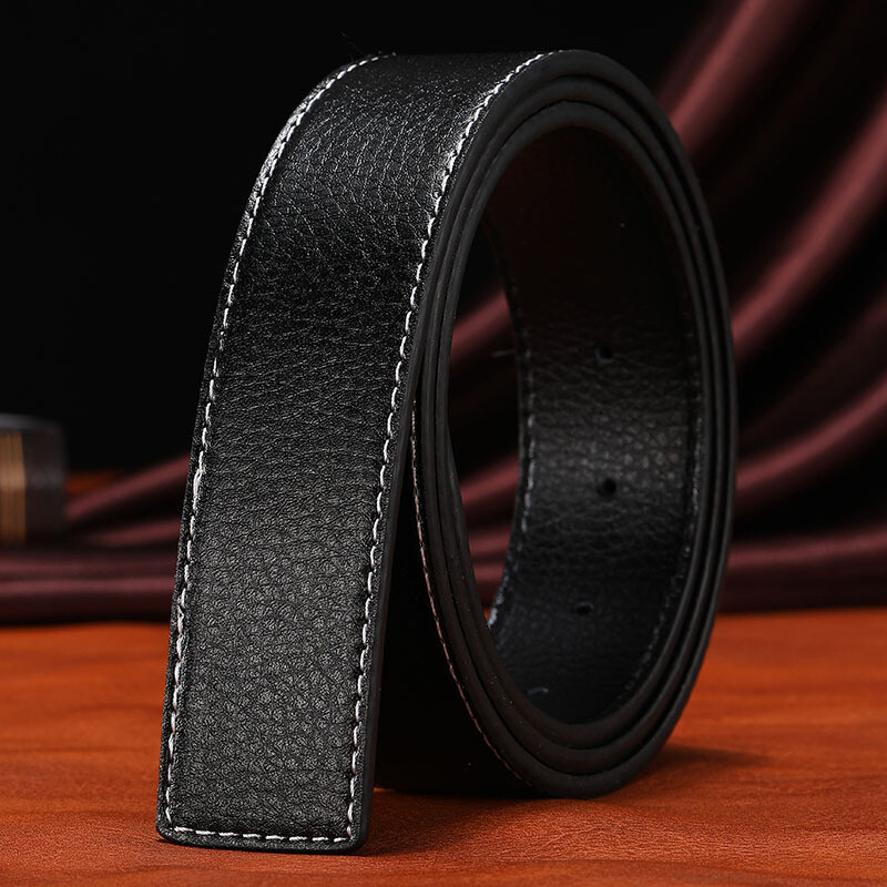 Leather Belts Replacement Belt Strap without Buckle 38mm Wide