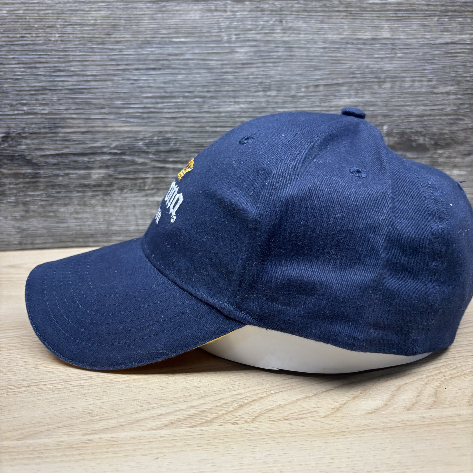Corona Extra Hat Cap Strap Back Navy Yellow Logo Beer Brand Men