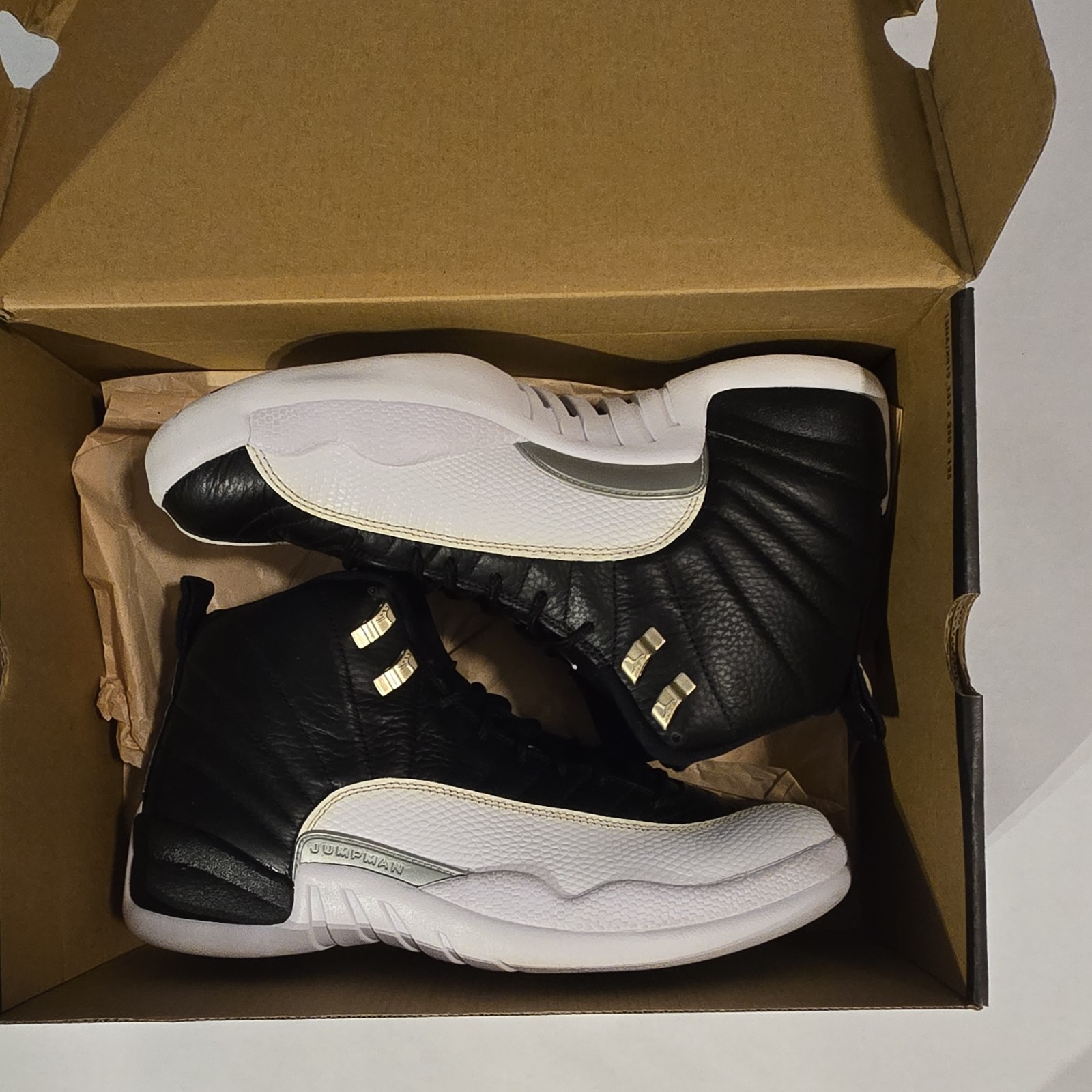 Jordan Air Jordan 12 Retro Playoffs Black White Men’s Sneakers CT8013-006