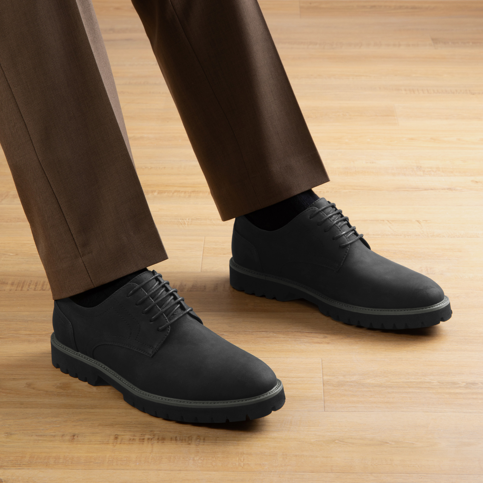 Bruno Marc Lace-Up Comfortable Fashion Lightweight Build Oxfords Shoes