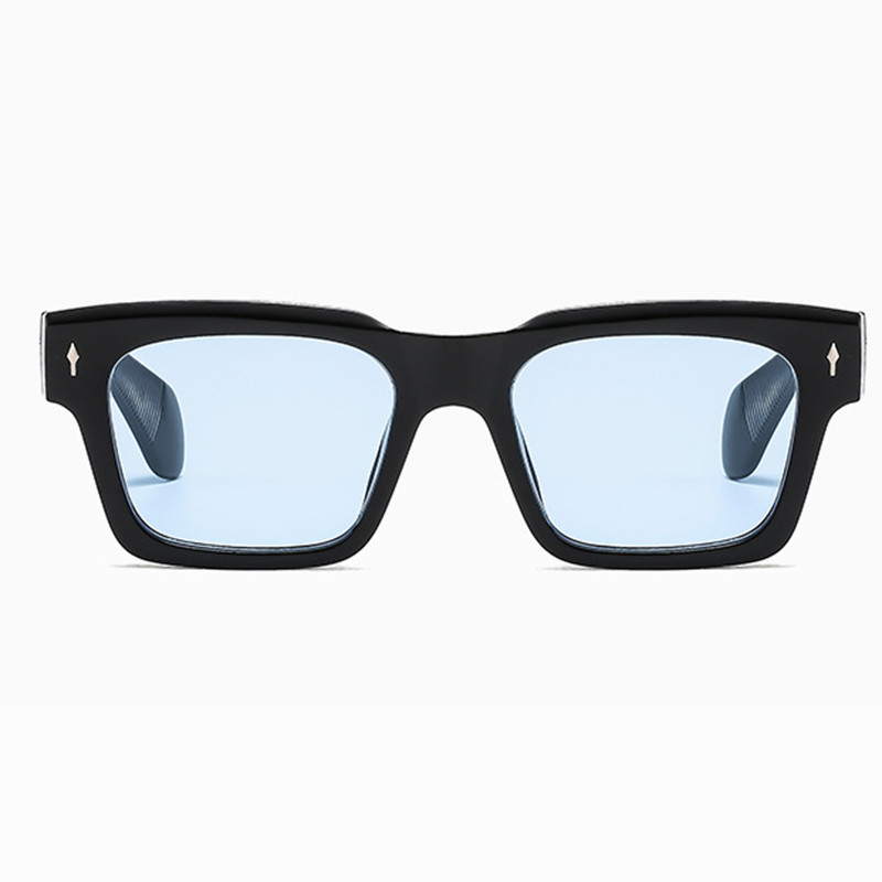 Tinted Blue Lens Reading Sunglasses Men Women Square Outdoor Readers Sunglasses