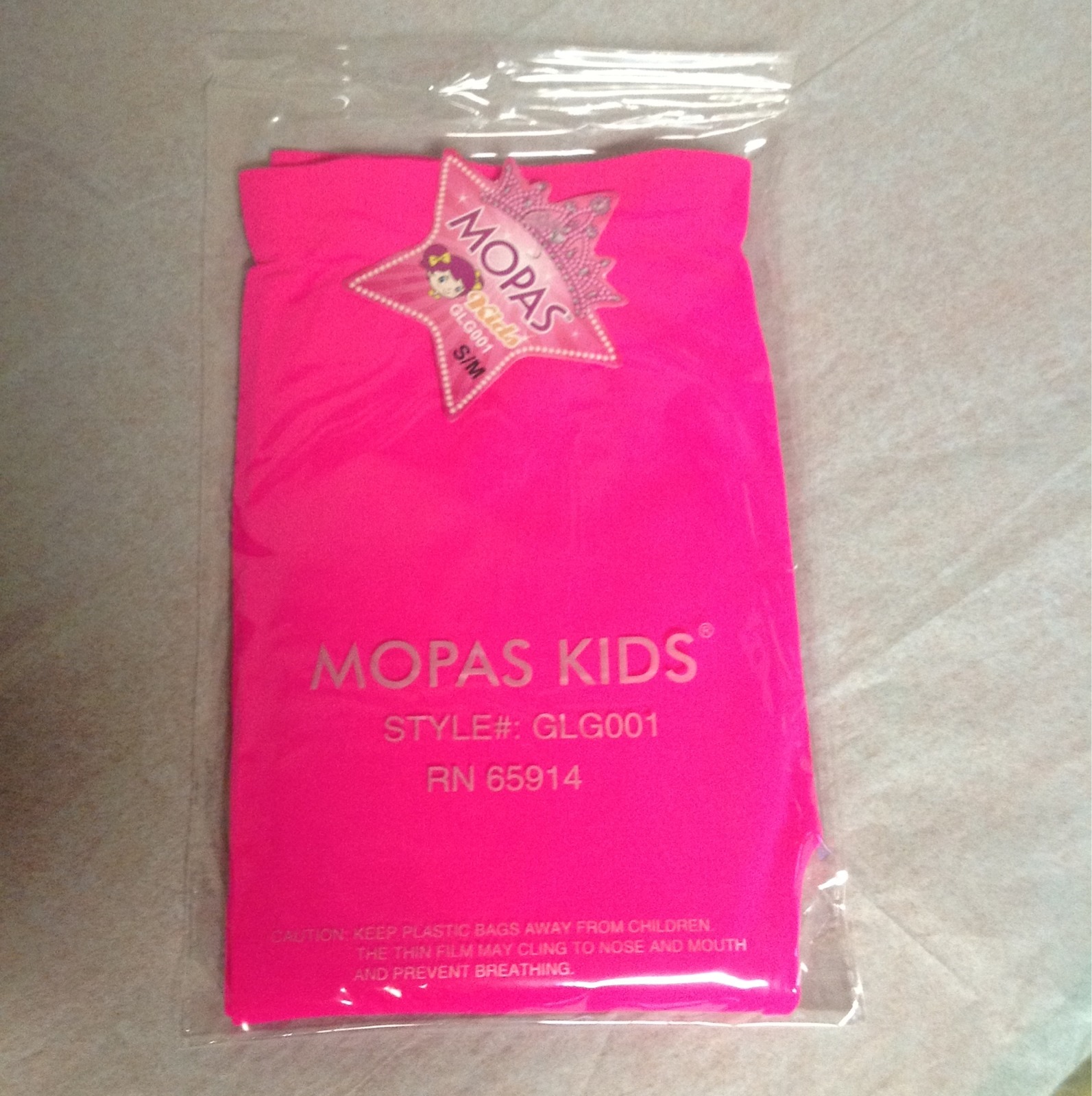 Girls Mopas spandex Leggings (90% nylon 10% spandex)