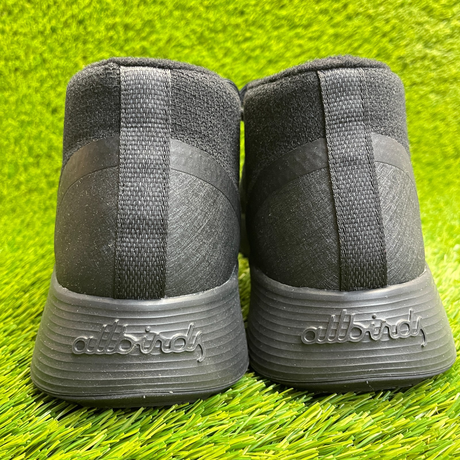 Allbirds Runner-Up Protect Mens Size 13.5 Natural Black Athletic Shoes Sneakers