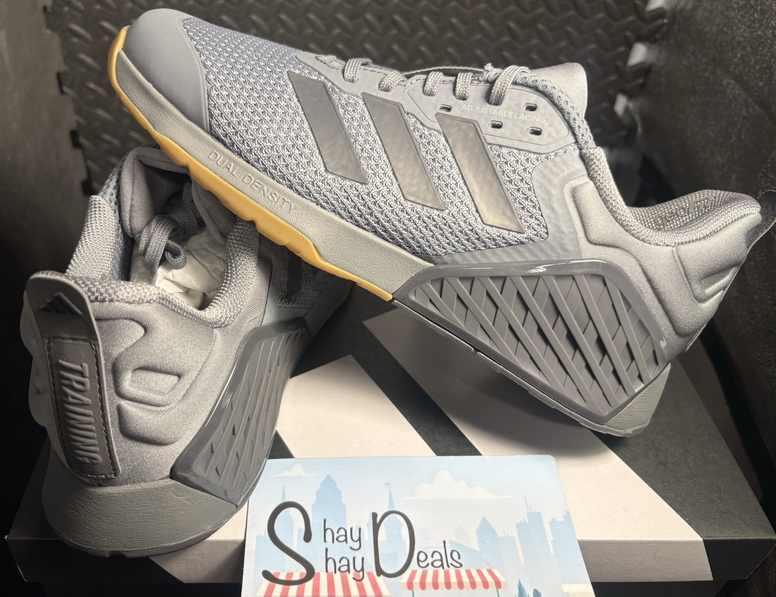 Adidas DROPSET 3 Trainer MENs Size 8 NEW w Box/tag FREESHIP ID8627