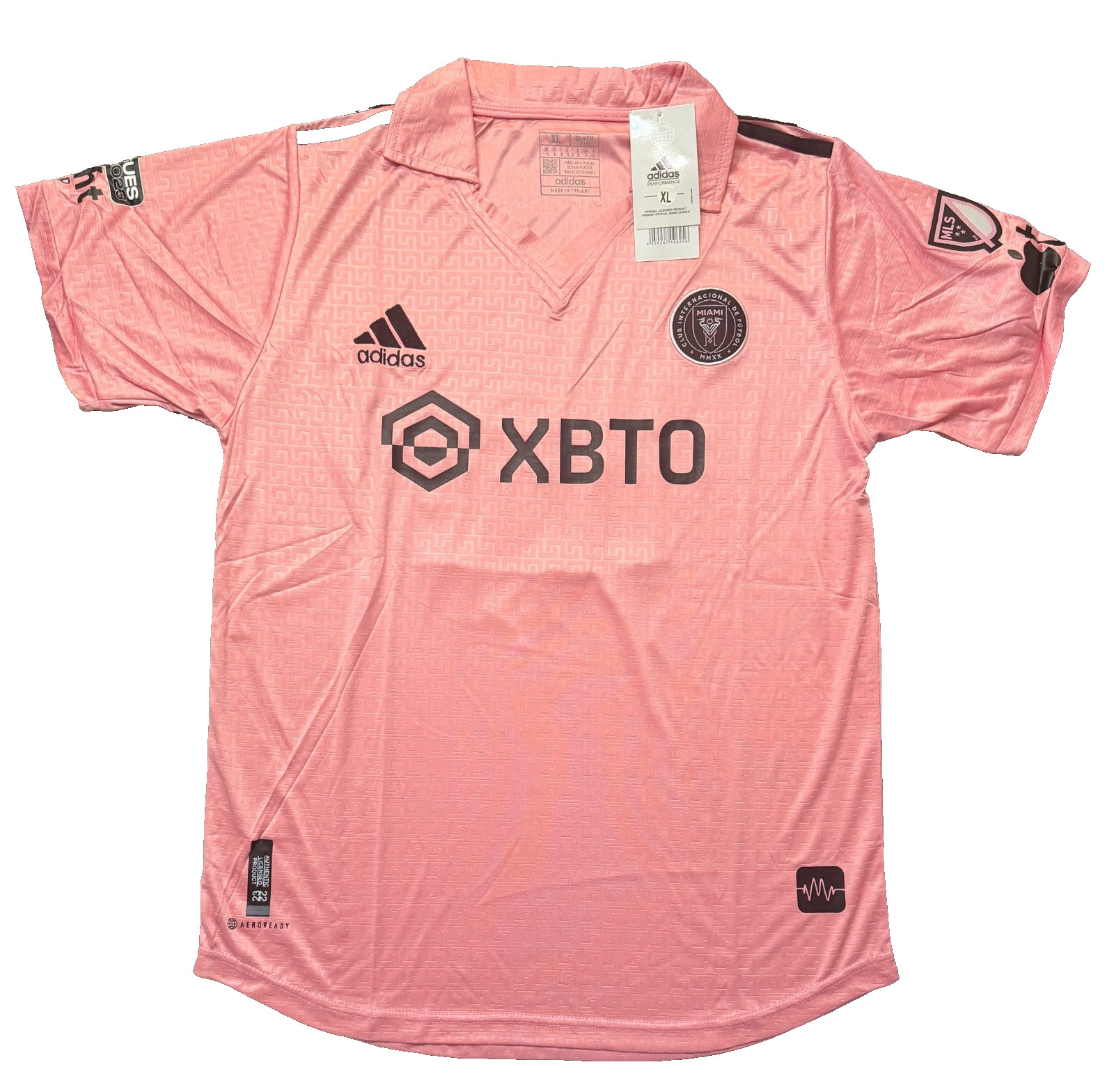 Inter Miami Messi #10 Pink Soccer Jersey & Shorts Set Adidas Size XL NWT