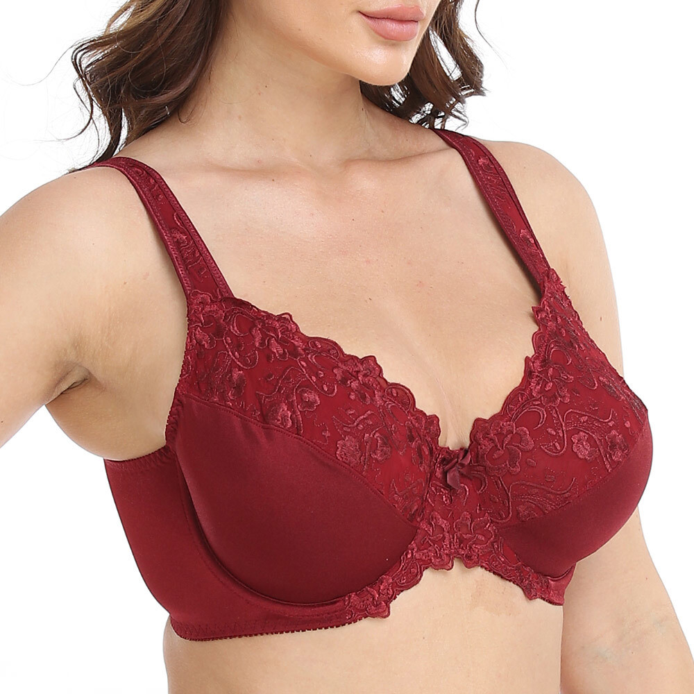 32-54 DFGHIJ Cup Plus Size Bra Bralette Women Sexy Underwired Minimizer Full Cup