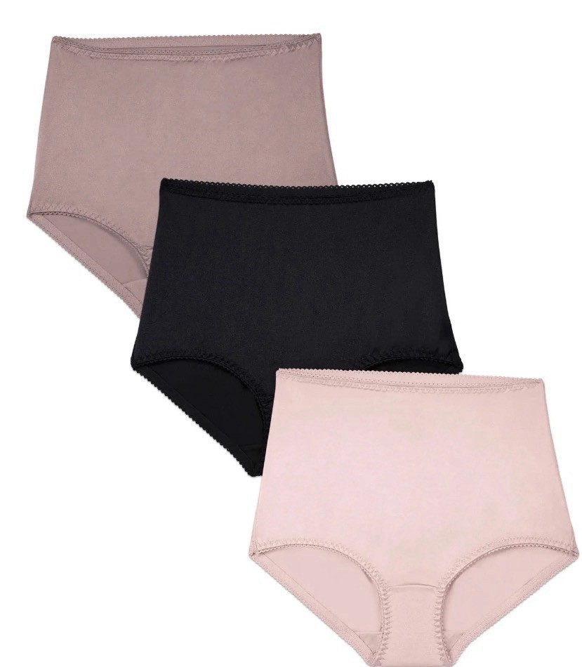 Vanity Fair Radiant Collection 3 Pack Brief Underwear Size 5X Light Control New