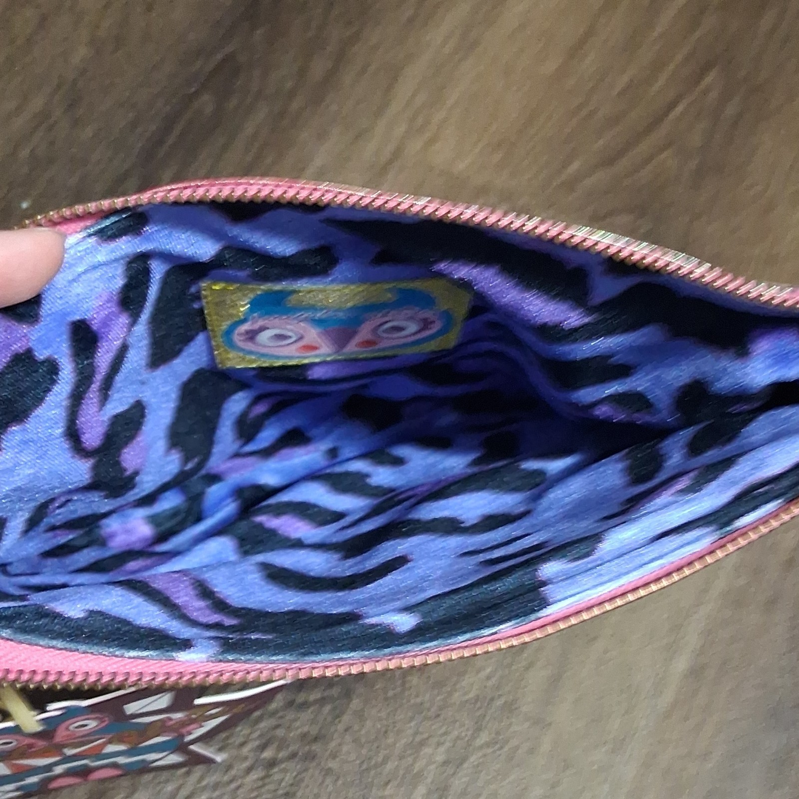 Irregular Choice“We Come In Peace Pouch with matching shoes (flats)