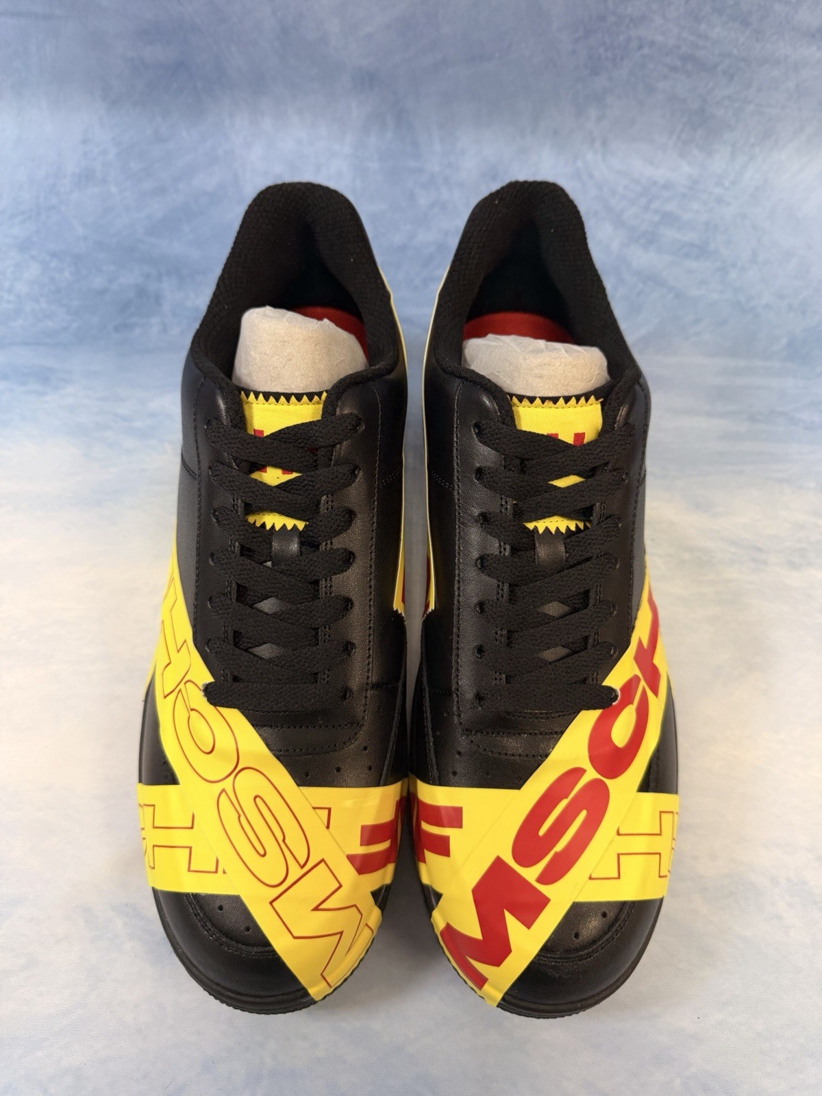 MSCHF-007 TAP 3 MSCHF X Men’s Shoes Black Yellow Size 8 NEW