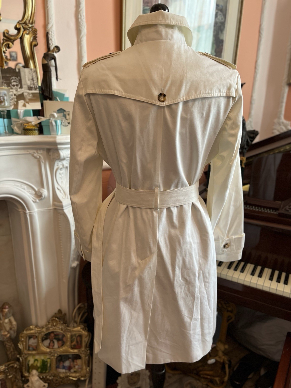 Marks & Spencer Fabulous Trench Coat in Warm White