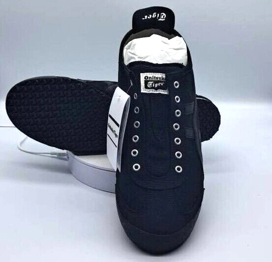 Onitsuka Tiger MEXICO 66 SLIP-ON BLACK / BLACK 1183A360 002 UNISEX Japan F/S