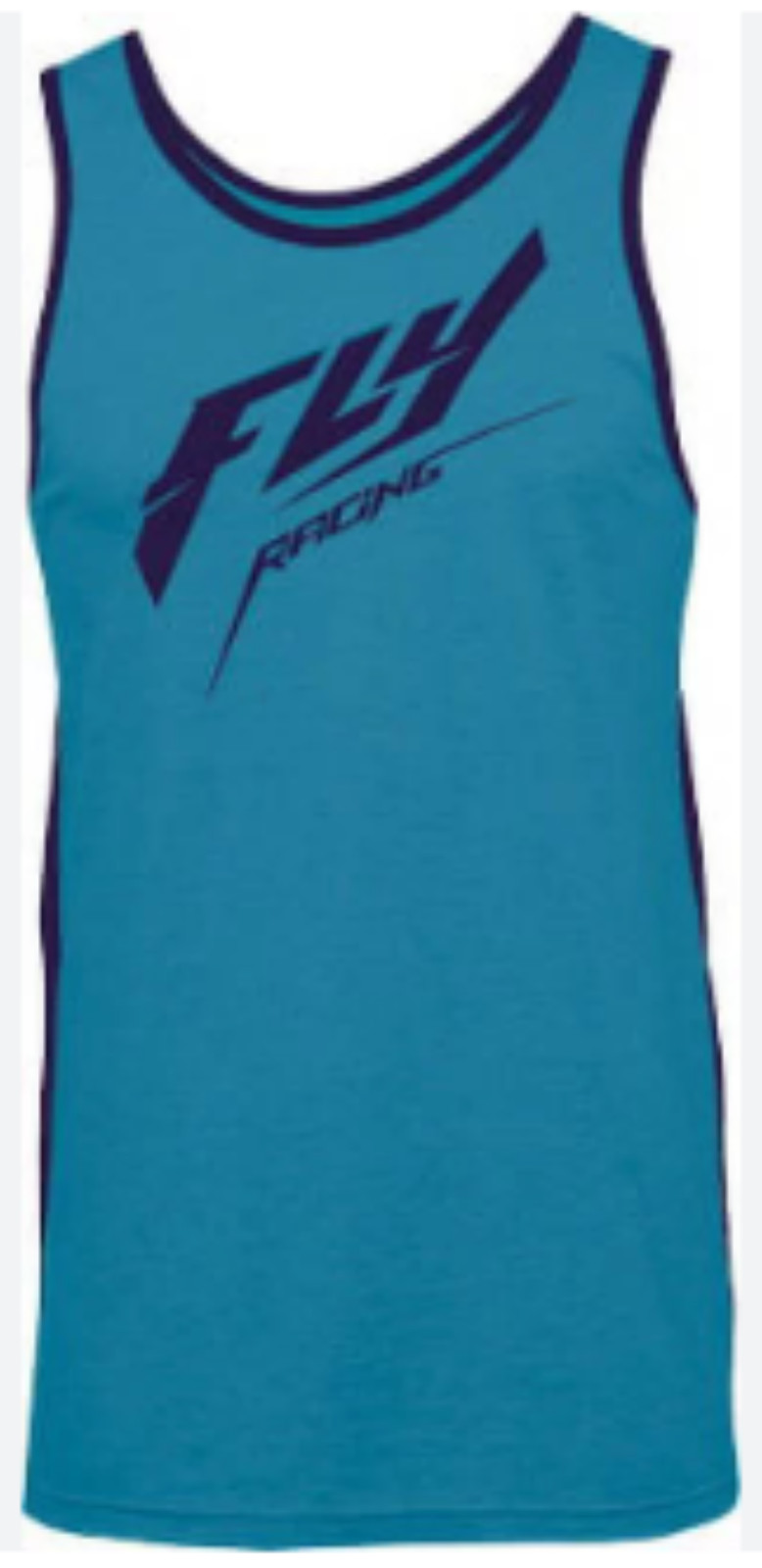 Fly Racing Stock Tank Top Navy Orange and Charcoal in Size Small and Medium